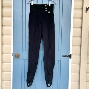 Boulder Gear Black Ski Pants Leggings Women size 6